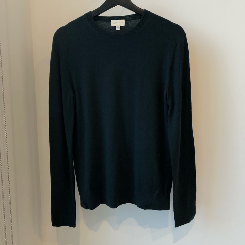 Dark Green Club Monaco XS Sweater